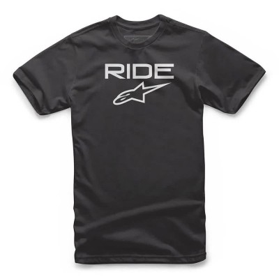 тениска,детски,тениски,alpinestars,ride,2.0,short,sleeve,t,shirt,black,(black,white)