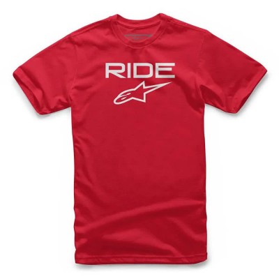 тениска,детски,тениски,alpinestars,ride,2.0,short,sleeve,t,shirt,red,white,(red)