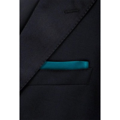 шал,ръкавици,шапки,и,шалове,dolce,&,gabbana,pocket,square,scarf,petrol,blue,(blue)