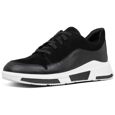 маратонки,мъжки,маратонки,дамски,маратонки,fitflop,freya,suede,trainers,black,(black)