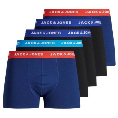 боксерки,мъжко,бельо,jack,&,jones,lee,boxers,5,units,blue,black,(surf,the,web)