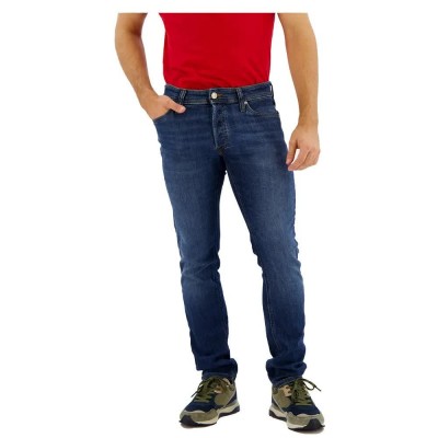 дънки,мъжки,панталони,jack,&,jones,glenn,original,am,814,slim,jeans,blue,(blue,denim)