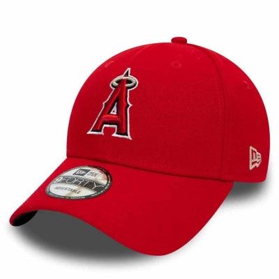 шапка,всички,шапки,new,era,mlb,the,league,anaheim,angels,otc,cap,red,(red)