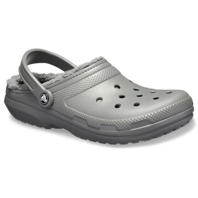 дамски,сандали,и,чехли,crocs,classic,lined,clogs,grey,(slate,grey,smoke)