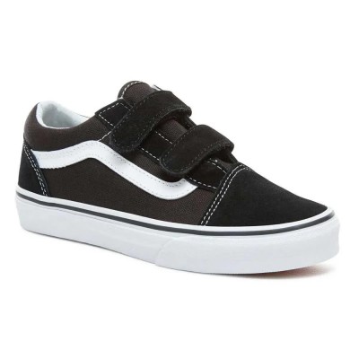 маратонки,детски,маратонки,vans,old,skool,v,trainers,black,true,white,(black)