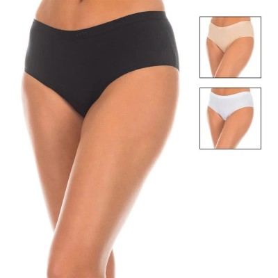 дамско,бельо,дамски,бикини,и,танкини,dim,paris,d4h01,panties,3,units,multicolor,(white,skin,black)