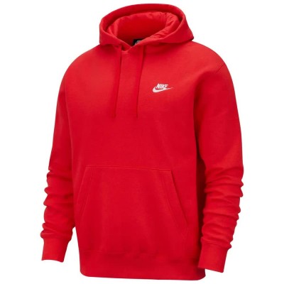 суичър,мъжки,пуловери,nike,sportswear,club,hoodie,red