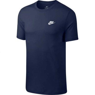 тениска,мъжки,тениски,nike,sportswear,club,short,sleeve,t,shirt,blue,(midnight,navy,white)