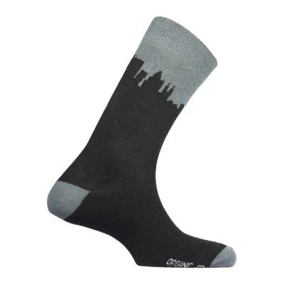 чорапи,дамски,чорапи,mund,socks,skyline,organic,cotton,socks,black,(black)