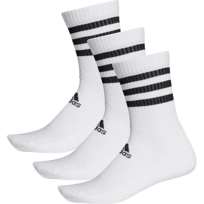 чорапи,мъжки,чорапи,adidas,3,stripes,cushion,crew,socks,3,pairs,white,black,(white,white,white)