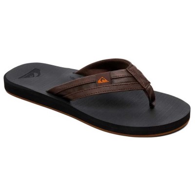 джапанки,мъжки,джапанки,и,чехли,quiksilver,carver,squish,flip,flops,brown,black,brown,(brown)