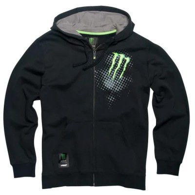 блуза,мъжки,пуловери,one,industries,monster,dividend,full,zip,sweatshirt,black,(black)