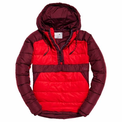 мъжко,яке,мъжки,якета,superdry,downhill,padded,overhead,jacket,red