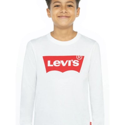 тениска,детски,тениски,levi´s,®,batwing,long,sleeve,t,shirt,transparent,(white)