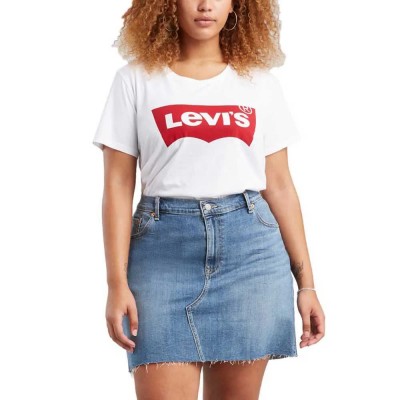 тениска,дамски,тениски,levi´s,®,plus,the,perfect,graphic,short,sleeve,t,shirt,white,(white,red)