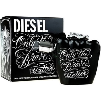 мъжки,парфюми,diesel,only,the,brave,tattoo,vapo,200ml,eau,de,toilette,black