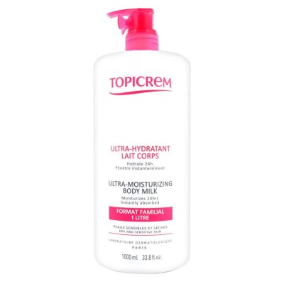 хигиена,тяло,topicrem,uh,body,milk,1l,white