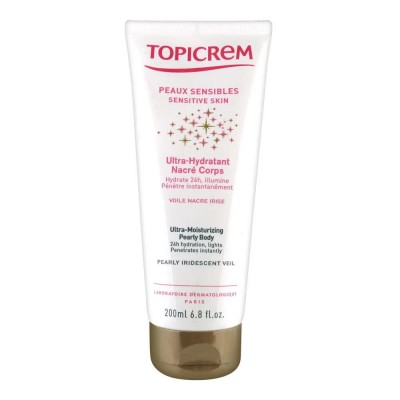 хигиена,тяло,topicrem,uh,ultra,moisturizing,perly,body,200ml,cream,white
