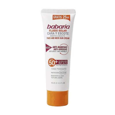 козметика,за,защита,от,слънце,babaria,sun,creamanti,spot&anti,wrinkle,spf50+,75ml,white