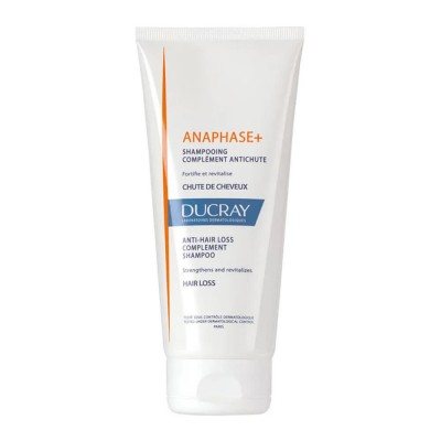 хигиена,коса,ducray,anaphase+,anti,hair,loss,complement,shampoo,200ml,white