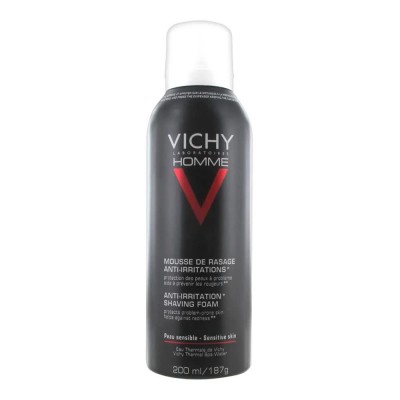 бръснене,vichy,anti,irritation,shaving,foam,sensitive,skin,200ml,black