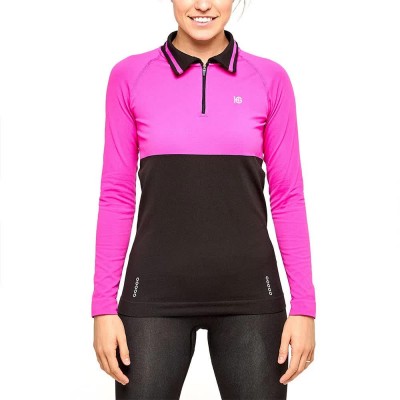 дамски,блузи,с,яка,мъжки,блузи,с,яка,sport,hg,dart,technical,long,sleeve,polo,black,pink,(pink)