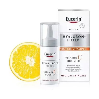 специфични,козметични,продукти,eucerin,hyaluron,filler,vitamin,c,booster,8ml,white