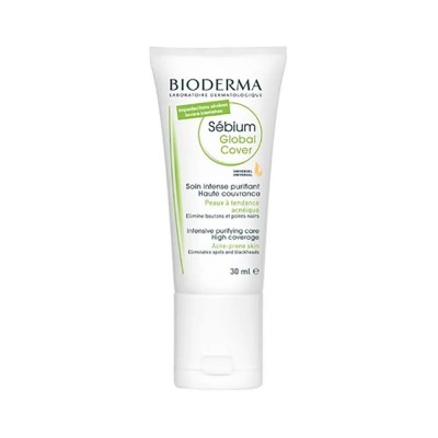 специфични,козметични,продукти,bioderma,sébium,global,cover,30ml,cream,white