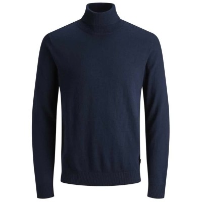 сако,мъжки,пуловери,jack,&,jones,emil,knit,roll,neck,sweater,blue,(navy,blazer)