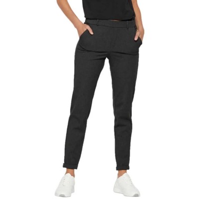 панталони,дамски,панталони,vero,moda,maya,tailored,pants,dark,grey,melange,(grey)