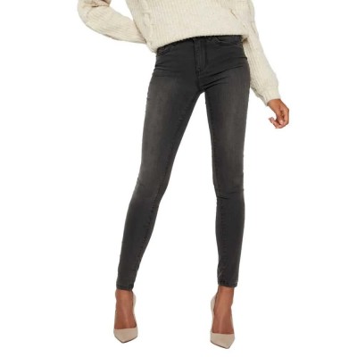 дънки,дамски,панталони,vero,moda,tanya,normal,waist,slim,piping,jeans,dark,grey,denim,(grey)