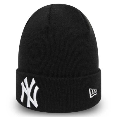 шапка,всички,шапки,new,era,mlb,essential,new,york,yankees,beanie,black,(black,white)