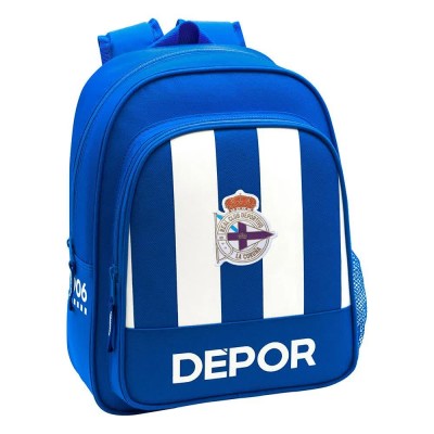 раница,раници,safta,deportivo,de,la,coruña,8.9l,backpack,white,blue,(white,blue)