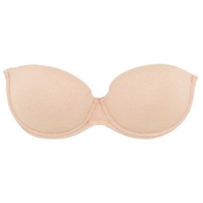 дамско,бельо,дамски,бикини,и,танкини,calvin,klein,strapless,perfectly,fit,bra,beige,(sand,dune)