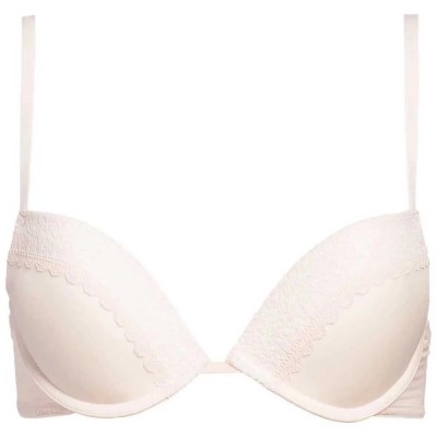дамско,бельо,дамски,бикини,и,танкини,calvin,klein,plunge,push,up,flirty,bra,nymph´s,thigh,(pink)