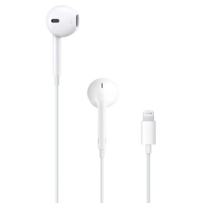 слушалки,слушалки,apple,earpods,micro,lightning,earphones,white,(white)