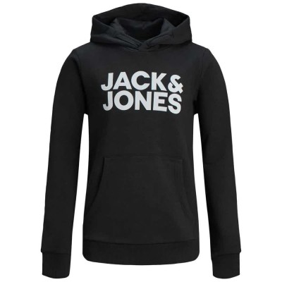 суичър,детски,блузи,jack,&,jones,corp,logo,hoodie,black