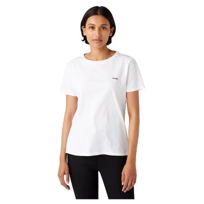 тениска,дамски,тениски,wrangler,sign,off,short,sleeve,t,shirt,white