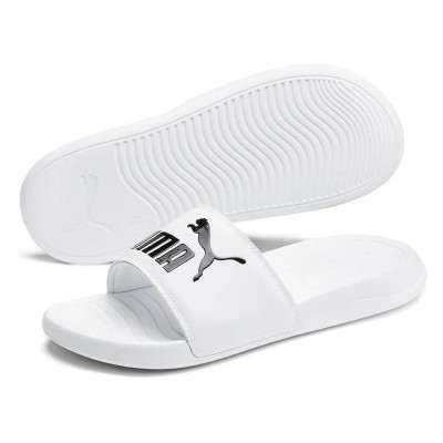 мъжки,джапанки,и,чехли,puma,popcat,20,slides,puma,white,puma,black,(white)