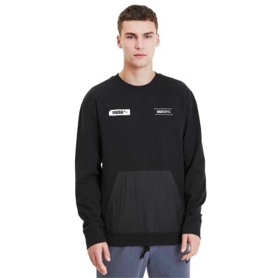 блуза,мъжки,пуловери,puma,nu,tility,crew,sweatshirt,black,(puma,black)
