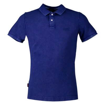 мъжки,блузи,с,яка,superdry,vintage,destroyed,short,sleeve,polo,blue