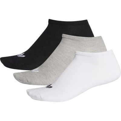 чорапи,мъжки,чорапи,adidas,originals,trefoil,liner,no,show,socks,white,black,grey,(white,black,medium,grey,heather)