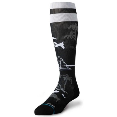 чорапи,мъжки,чорапи,stance,jjf,flight,otc,socks,white,black,(red)