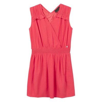 рокля,дамски,поли,и,рокли,beckaro,beach,blossom,sleeveless,short,dress,pink,(light,papaya)