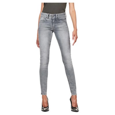 дънки,дамски,панталони,g,star,lynn,mid,waist,skinny,jeans,grey