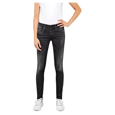 дънки,дамски,панталони,replay,new,luz,jeans,black