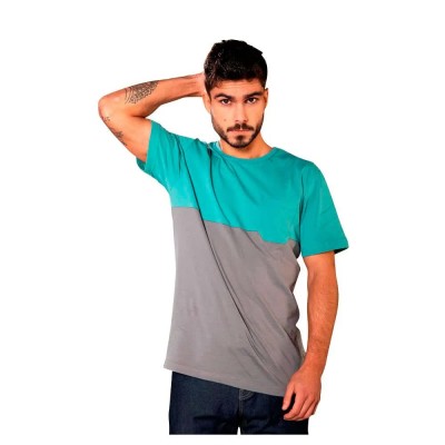 тениска,мъжки,тениски,snap,climbing,two,colored,pocket,short,sleeve,t,shirt,green,grey,(green)