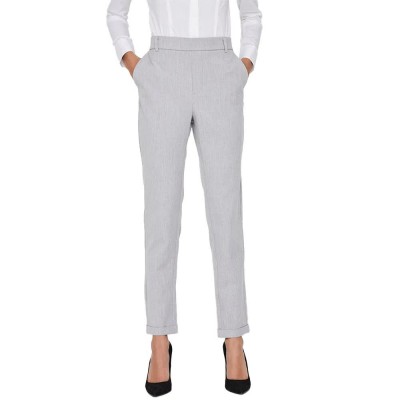 панталони,дамски,панталони,vero,moda,maya,tailored,pants,light,grey,melange,(black)