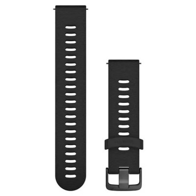 електро,garmin,quick,release,20,mm,silicone,strap,black,grey,(black,slate,gray)