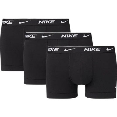боксерки,мъжко,бельо,nike,eday,trunk,boxers,3,units,black,(black,black)